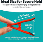 CoreClips Towel Clips for Beach Chairs - Image 3