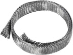 uxcell 3.3Ft - 41/64 Inch 304 Stainless Steel Sleeving Expandable Hose Cover - Image 4