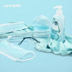 UKNOW Safety Goggles Over Glasses, Safety Glasses Anti Fog Wraparound Eye - Image 2