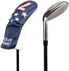 Blue and White Stars Hybrid Iron Head Covers - Image 5