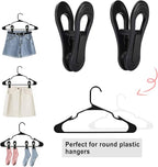 Black Hanger Clips 60 PCS, Finger Clips - Image 4