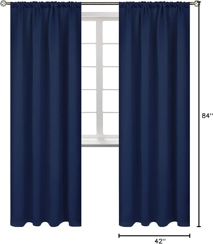 BGment Rod Pocket Blackout Curtains - Image 8