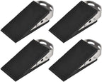 JQK Heavy Duty Door Stopper Rubber Wedge, 304 Stainless Steel Security Door by Homeimprovement