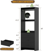 Aheaplus 2FT Closet System - Image 7