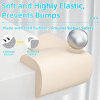 Baby Proofing Edge Corner Protector, L-Shape Cabinet Door Bumper, 10 Furniture - Image 3