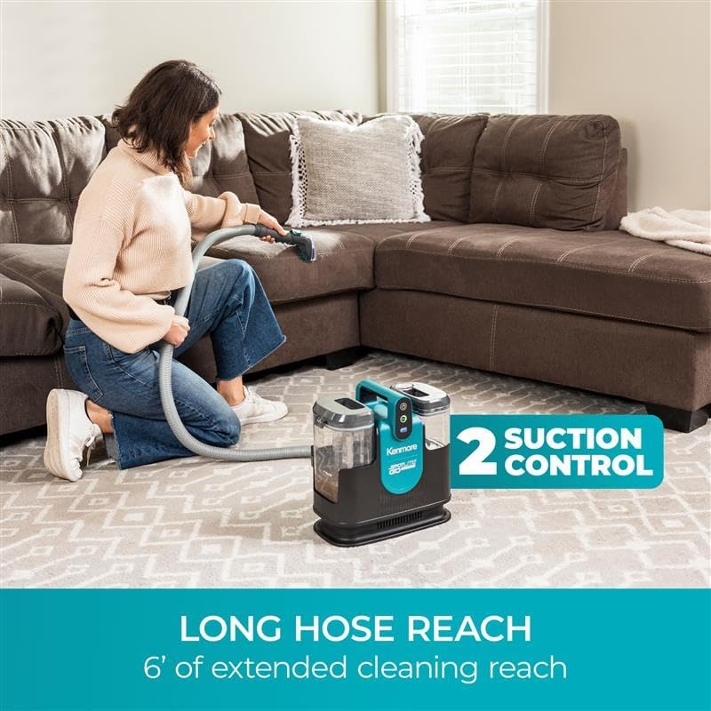 Kenmore 24V Cordless Portable Carpet & Upholstery Spot Cleaner Machine