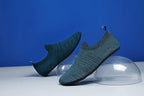 QZKDM Lightweight Slip on Grip Indoor House Slippers Barefoot Non Slip Home - Image 6