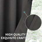 BGment Blackout Curtains 40 Inches Long - Image 5