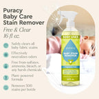 Puracy Stain Remover for Baby Clothes and Cloth Diapers, Newborn Baby - Image 2