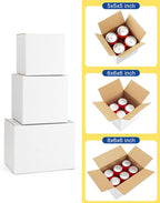Assorted-Sizes-Shipping-Boxes-45-Pack: 5x5x5 & 6x6x6 & 8x6x6 - Image 2