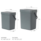 EKO Puro Mini Wall-Mounted Kitchen Trash Can - Image 3