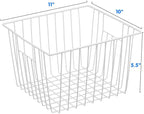 Upright Freezer Organizer Bins， Freezer Baskets - Image 4