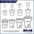 Plasticplace 6 Gallon Trash Bags, 0.7 Mil - Image 7
