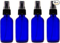 2oz Cobalt Atomizer Bottles Fine Sprayer Atomizer Glass Essential Oil Bottle by Greenals