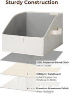 StorageWorks Closet Storage Bins, Trapezoid Organizer Box - Image 3
