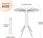 4-Legged Foldable Clothes Drying Rack - Image 6