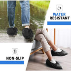 Black shoe covers Disposable 1000 PCS Premium Waterproof and Recyclable Boot - Image 5