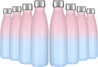 HASLE OUTFITTERS 17oz Stainless Steel Water Bottles Bulk, Vacuum Insulated by HASLEOUTFITTERS