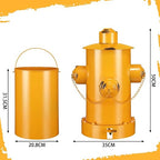 Hoolerry Fire Hydrant Trash Can Retro Creative Garbage Can - Image 3