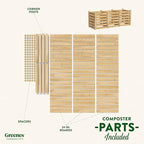 Greenes Fence Cedar Wood Composter - Image 5