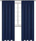 BGment Rod Pocket Blackout Curtains 84 Inches Long by BGment