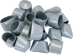 uxcell 20pcs Rubber End Caps 35mm ID Vinyl PVC Round Tube Bolt Cap Cover Screw - Image 4