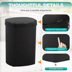 Automatic Motion Sensor Bathroom Trash Can - Image 5