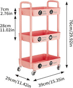 Laiensia 3-Tier Rolling Cart - Image 6