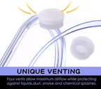 Yunsailing Protective Safety Goggles Lab Over Glasses Clear Anti Fog Eye - Image 6