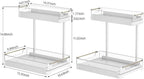 heart & home 2-Pack Under Sink Storage Organizer - Image 2