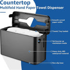 Paper Towel Dispenser Countertop, Hand Towel Dispenser, Commercial Paper Towel - Image 5