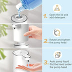 Automatic Liquid Soap Dispenser Bathroom Kitchen Dish Liquid Body Shampoo - Image 5