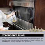 Flitz Stainless Steel & Chrome Clean - 32oz Bottle - Image 8