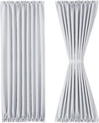 DWCN French Door Curtains – Rod Pocket Thermal Blackout Curtain - Image 7