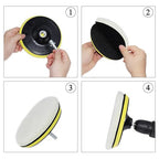Car Foam Polishing Buffing Kit, Polishing Buffing Pads, Wool Pads, Polishing & - Image 4