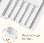 Lifewit Silverware Drawer Organizer and Utensil Organizer Set, Expandable - Image 4