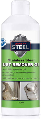 Heavy-Duty Rust Stain Remover for Industrial Use on Metal Surfaces Including by CleanMySteel