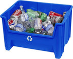 Commercial Industrial Heavy Duty Stackable Open-Front Recycling Bin Box - Image 3