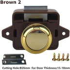 Encell Set of 5 Push Button Latch Cupboard - Image 2