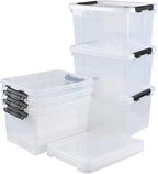 Pekky 22 Qt Clear Plastic Storage Bins - Image 7