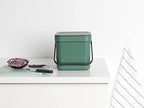 Brabantia Sort & Go Food Trash Can Small Countertop Kitchen Compost Caddy - Image 6