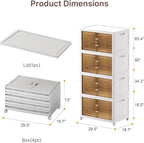 Extra Large Stackable Storage Bins - Image 4
