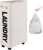 DOKEHOM 29-Inches Enlarged Slim Laundry Basket by DOKEHOM