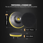 Wool Buffing Polishing Pad, SPTA 3 Inch Lambwool Wool Buffing polishing Pads - Image 3