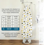 Encasa XO Ironing Board Cover and Pad 57"x22" - Image 2