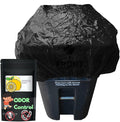 64 Gallon Trash Can Cover Odor Eliminating Bag by TrashSmellBuster