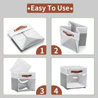 HNZIGE Fabric Cube Storage Bins - Image 7