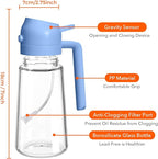 YARRAMATE 16oz/470ml Glass Olive Oil Sprayer - Image 8