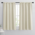 RYB HOME Curtains for Bedroom 63 inches Long, W 34 x L 63, 2 Panels by RYBHOME