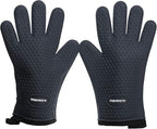 KITCHEN PERFECTION Silicone Smoker Oven Gloves -Extreme Heat Resistant BBQ by Kitchenperfection